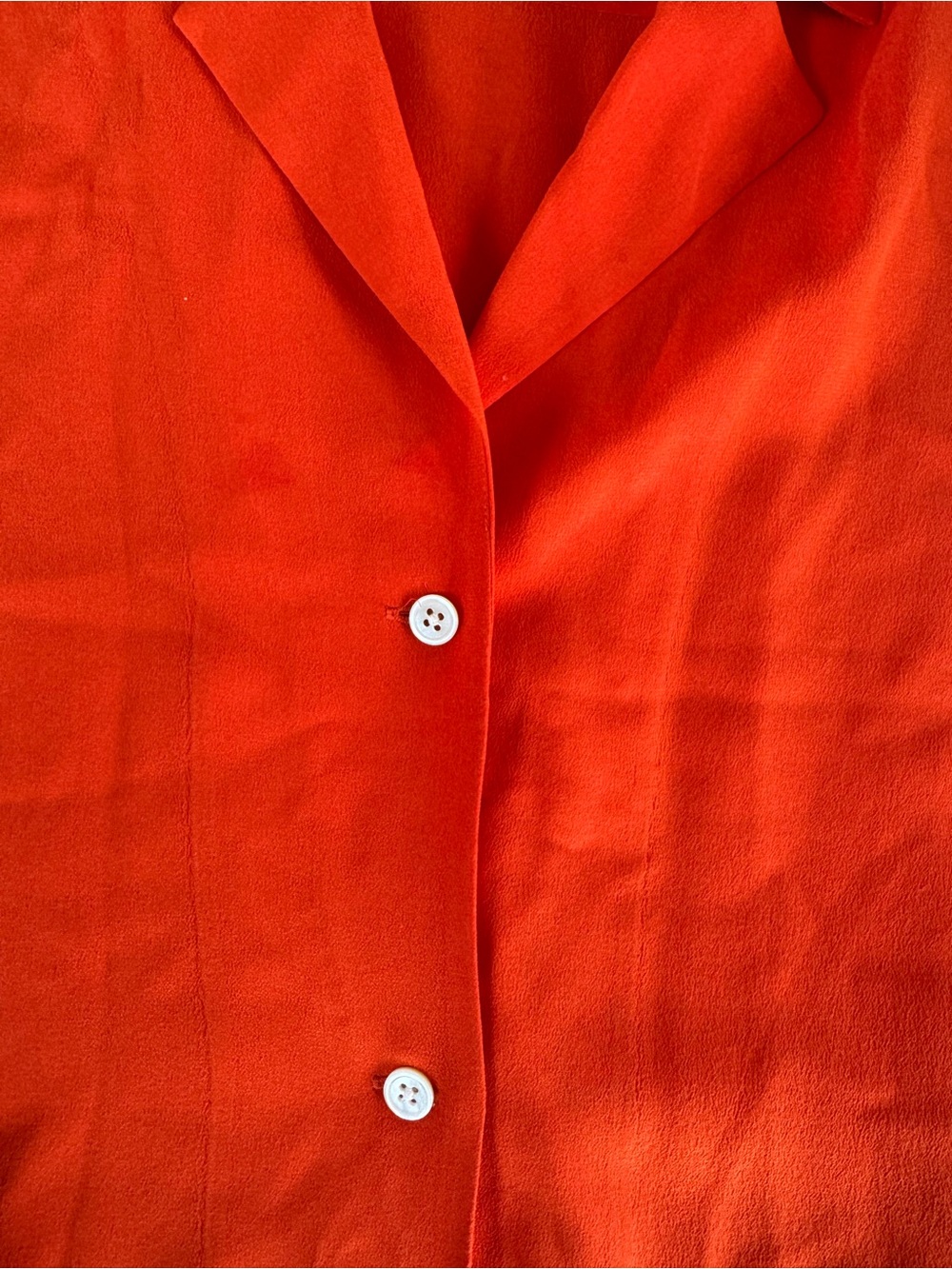 Everlane Silk Boxy Button Down - Picture 2 of 3